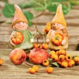 2 Herbstwichtel, Kürbisse & Beeren - 2 Autumn Imp, pumpkins and berries - 2 Automne Imp, les citrouilles et les baies